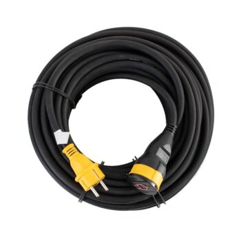 Stanley háztartási hosszabbítókábel, 20M hossz, csapófedél, 2.5 mm² kábelkeresztmetszet