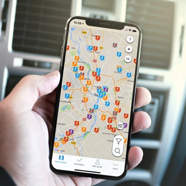 chargemap alkalmazás