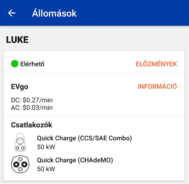 plugshare elektromos autó alkalmás