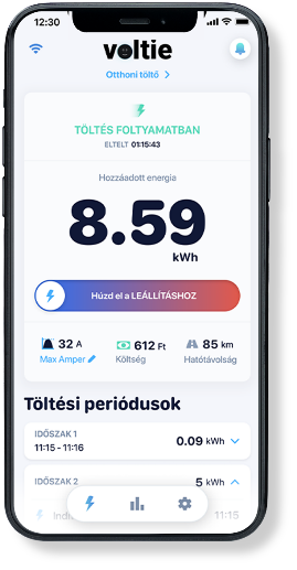 Voltie mobil app