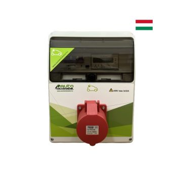 Hálózati csatlakozó elektromos járművek töltőberendezéséhez (3fázis,32A)(MID hiteles fogyasztásmérővel)