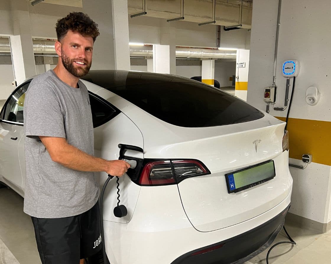elektromos autó töltő telepítés