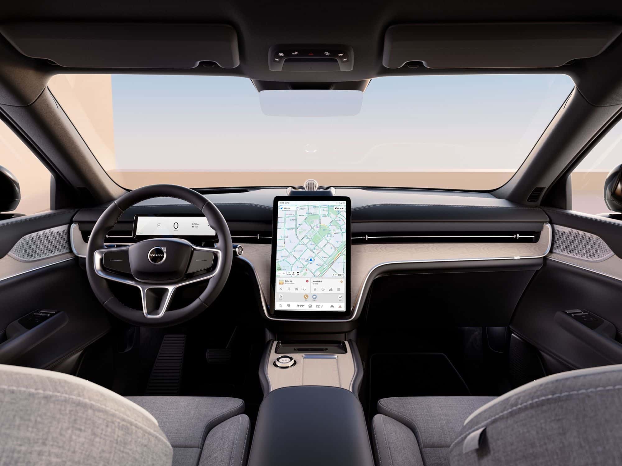 volvo es90,elektromos volvo es90,tisztán elektromos,nvidia drive agx orin,volvo cars,twin motor,twin motor performance,safe space,lehetővé teszi,km h,