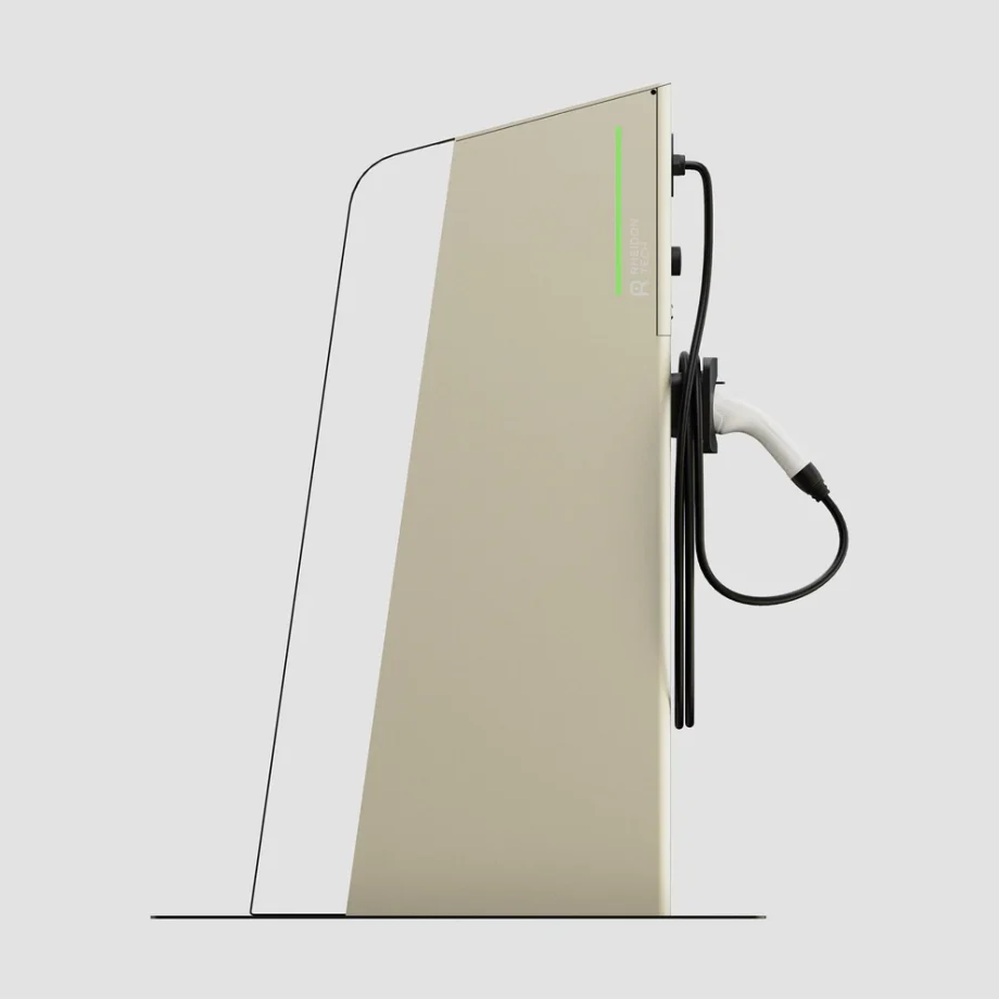Rheidon elektromos autó töltőoszlop (22 kW) – 3x32A – 6m – Type 2 Töltőoszlop