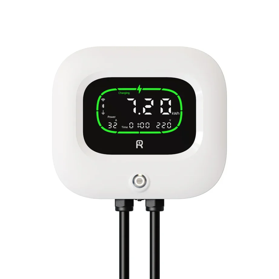 Rheidon Wallbox elektromos autó fali töltő (7,4 kW)– 1x32A – 6 m – Type 2