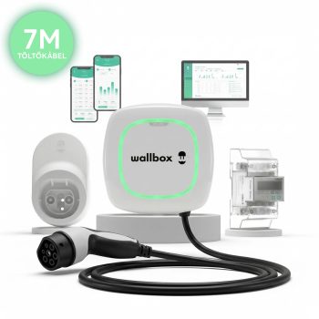 wallbox Pulsar Plus 7 méter fali töltő