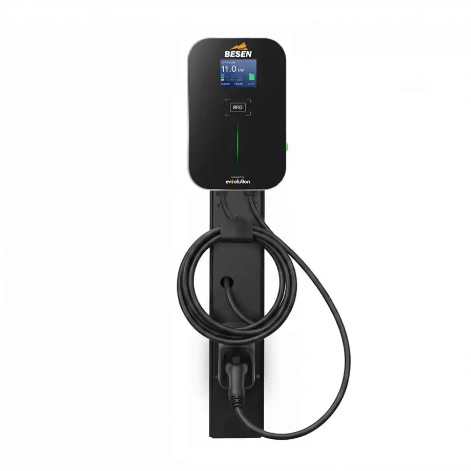 Besen wallbox RFID töltőoszlop