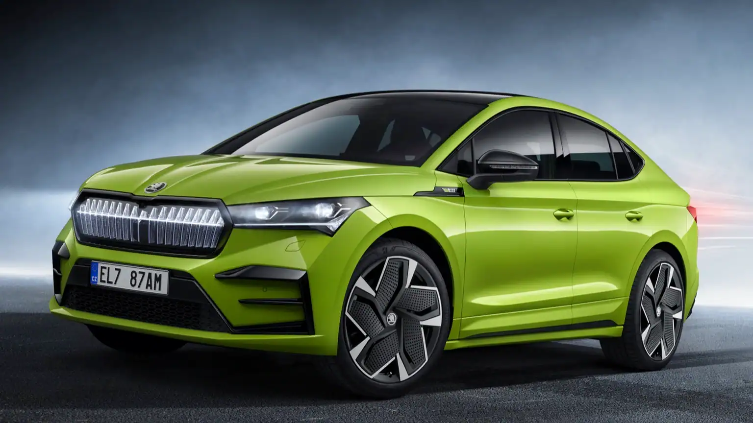 elektromos auto árak (1) Škoda Enyaq Coupé RS iV elektromos autó, WLTP hatótáv, akkumulátor és 2026-os elektromos autó árak összehasonlításhoz