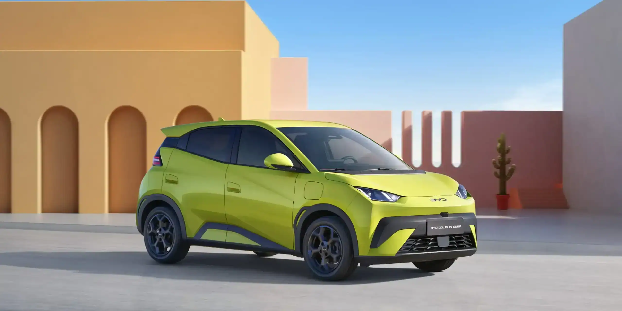elektromos auto árak (3) BYD Dolphin Surf elektromos autó, BYD modell kedvező áron, kWh akkumulátor, hatótáv és Type 2 töltési kábel választás